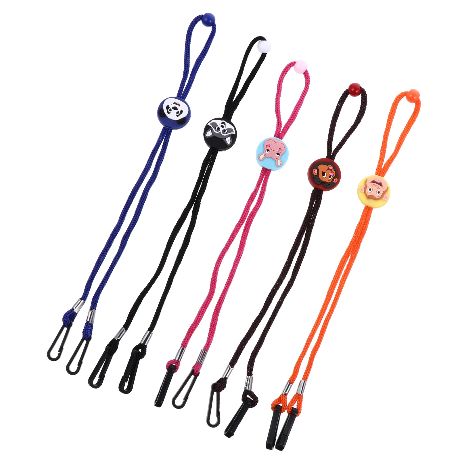 Mask Chain Holder - 5Pcs Face Mask Lanyard Adjustable Safety