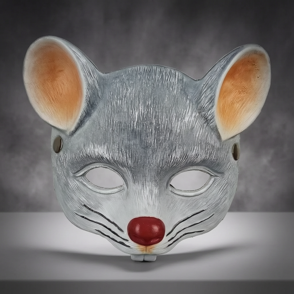 Respirator Half Face - Animal Rat Mask Realistic Foam Mouse
