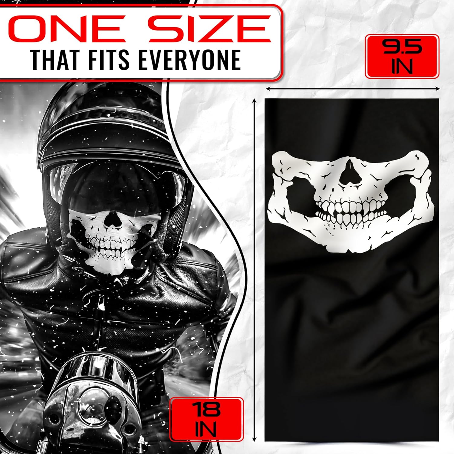 Skeleton Mask Christmas Skull  - Respirator Half Face avis et prix