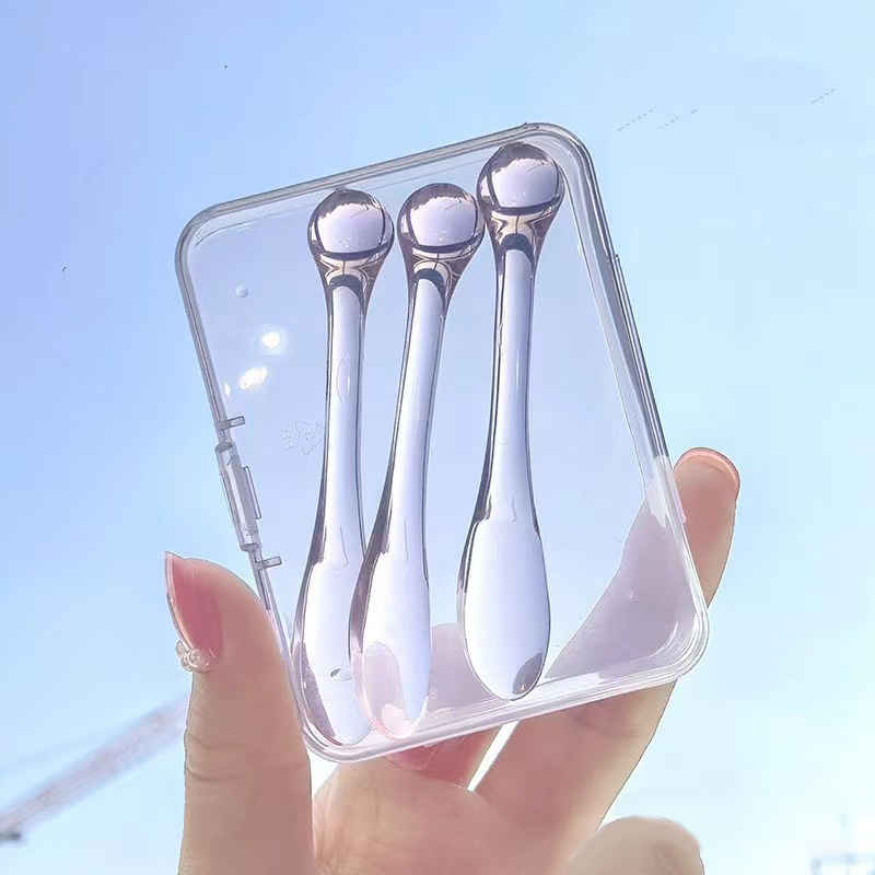 【Peace】Acrylic Cosmetic Spatul - Face Mask Storage Box avis et prix