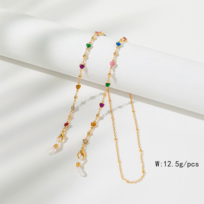 Simple Love Block Natural Ston - Mask Chain Holder avis et prix