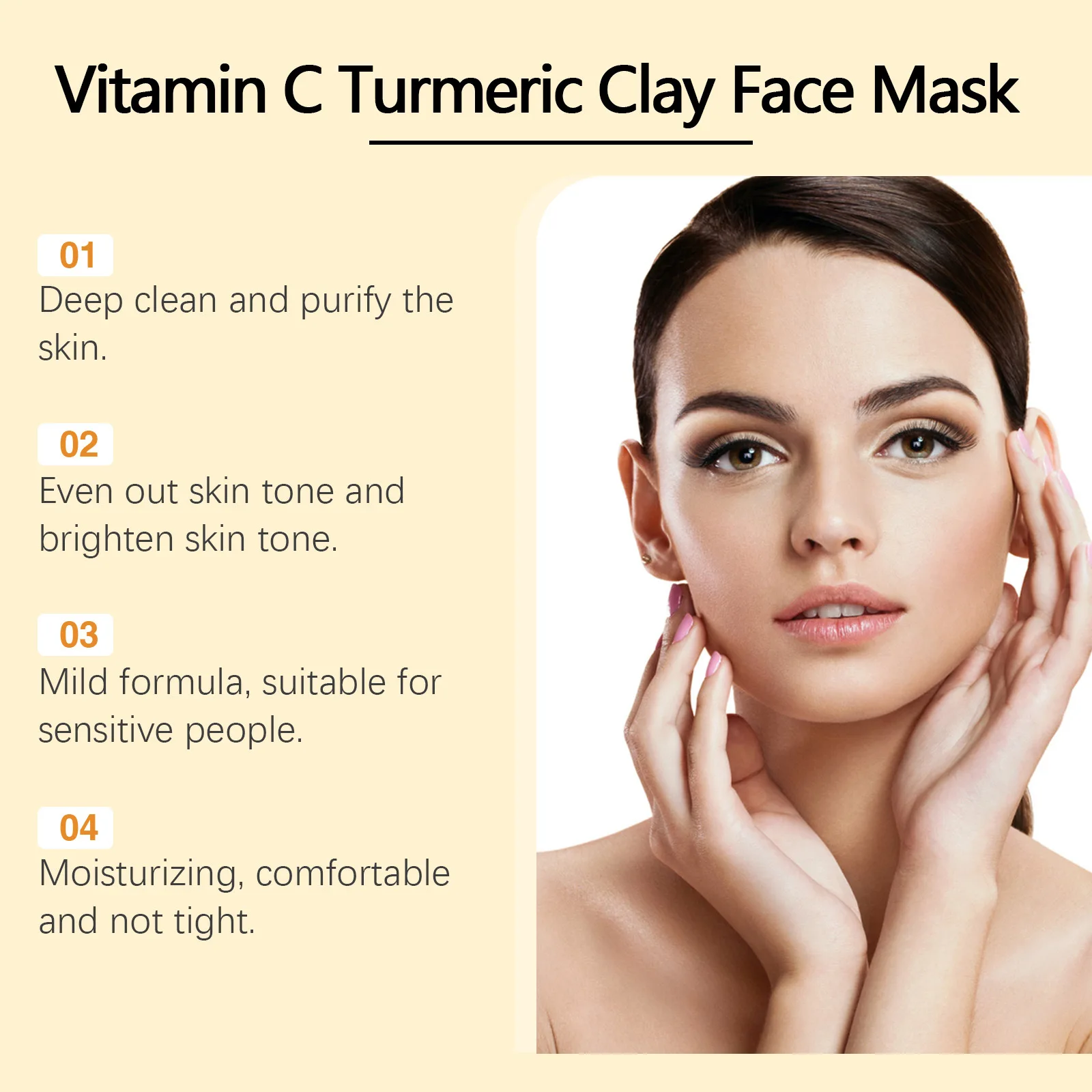 Vitamin C Turmeric Mud Mask Ex - Dust Mask Construction avis et prix