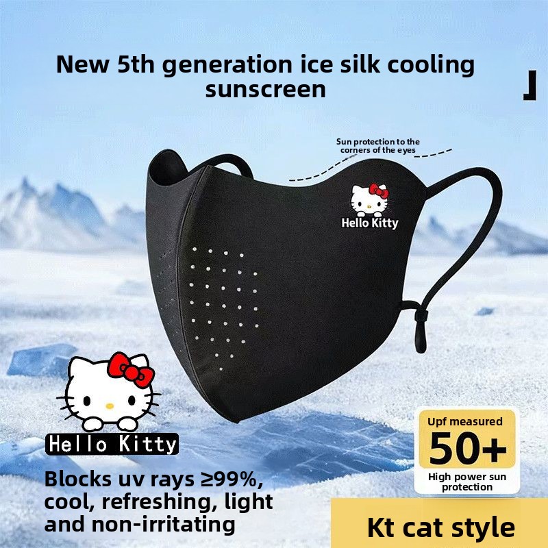 Cute Hello Kitty Print Face Ma - Cloth Face Mask Washable avis et prix