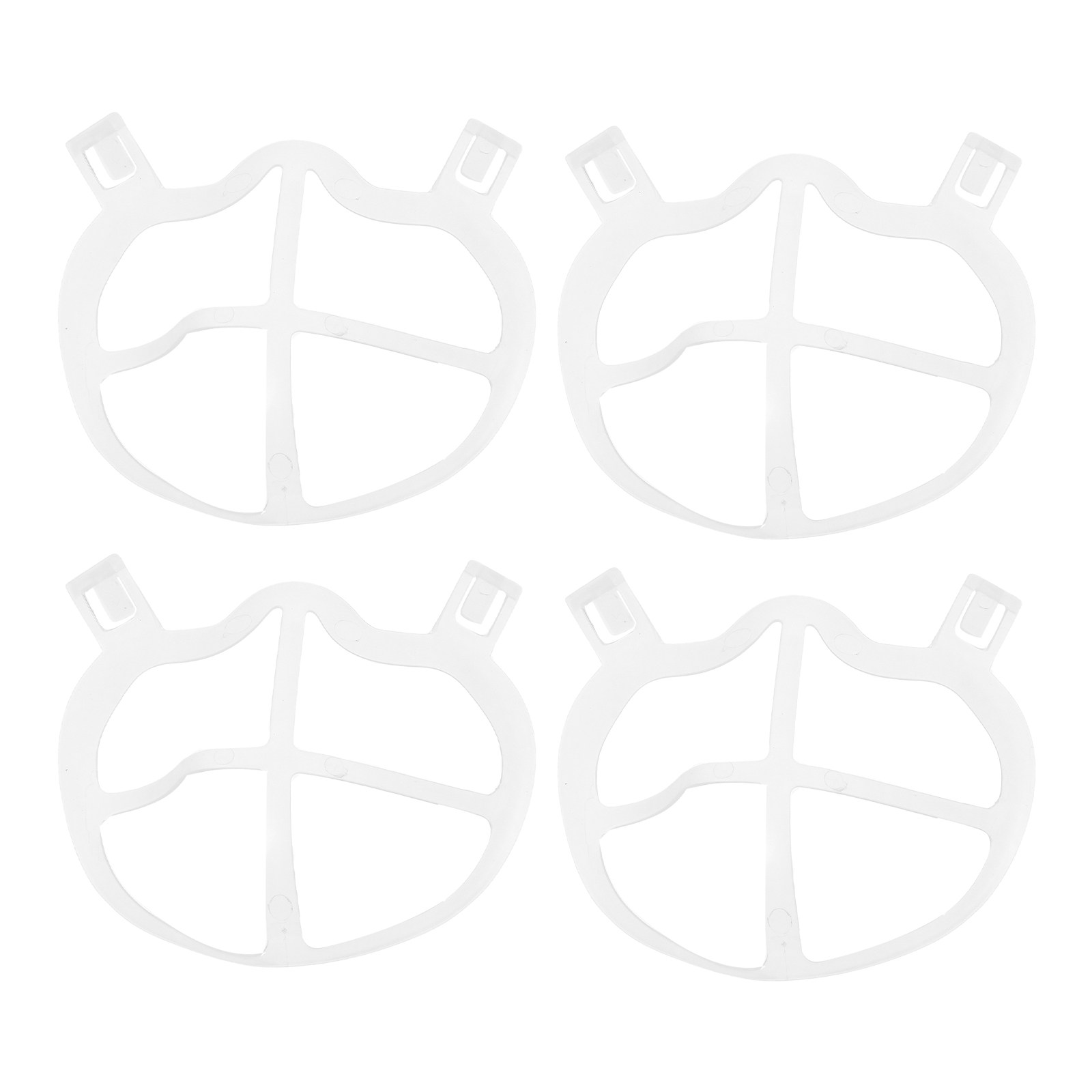 10Pcs Ultra-Thin Soft Silicone - Silicone Mask Bracket avis et prix