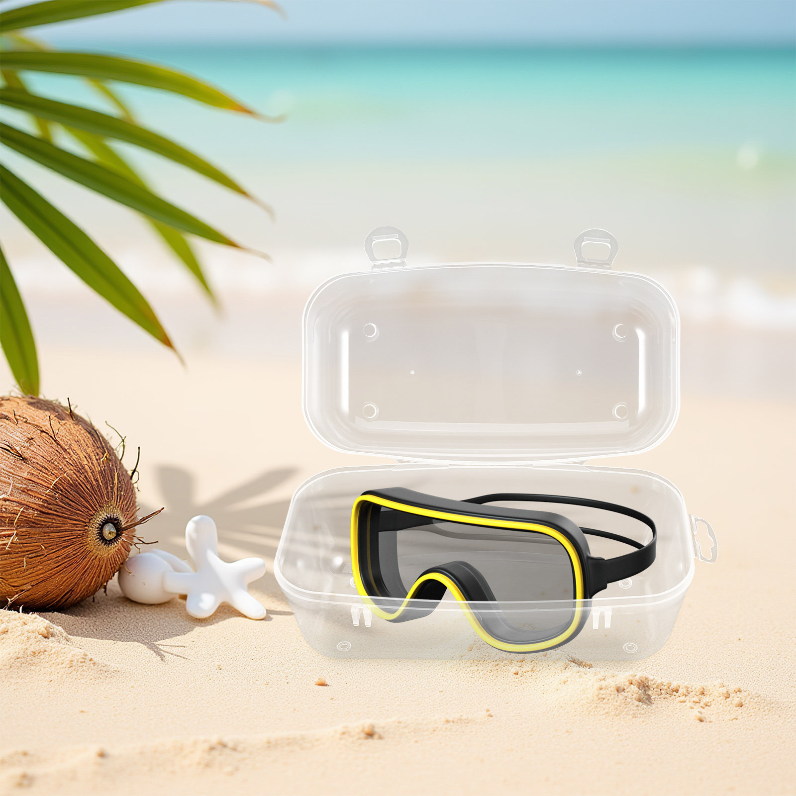 Waterproof Hard Shell Diving M - Mask Case Hard Shell avis et prix