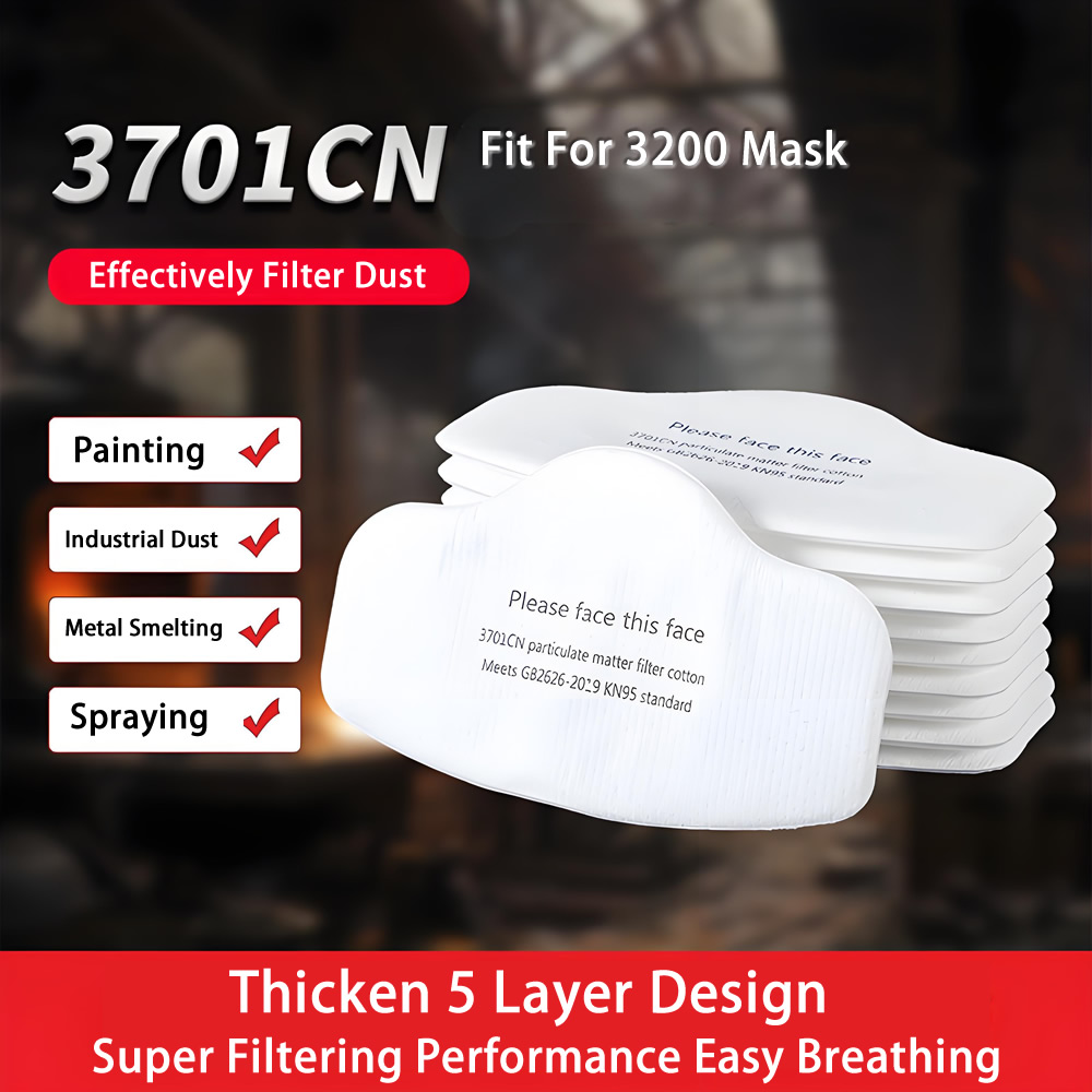 10/20pcs 3701 Filter Cotton Re - Kn95 Respirator Mask avis et prix