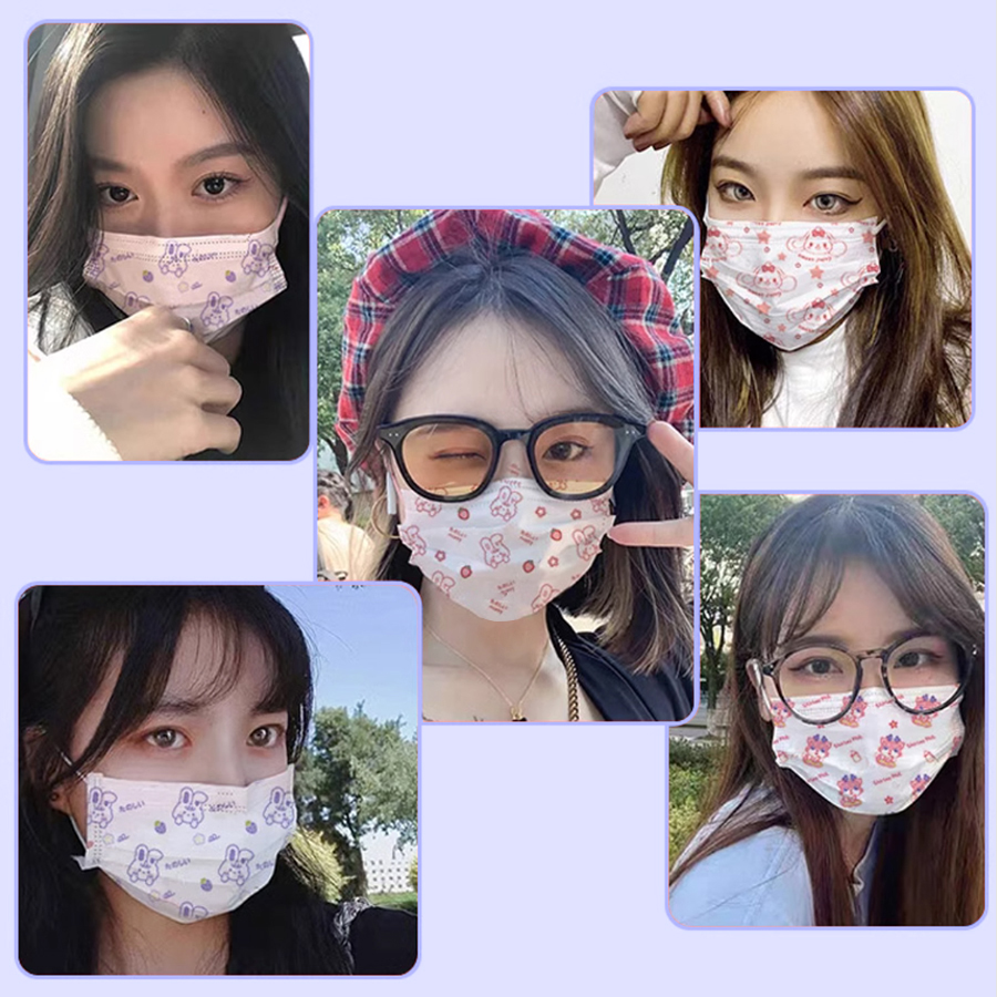 Cartoon Face Mask Adult Childr - Kids Face Mask avis et prix