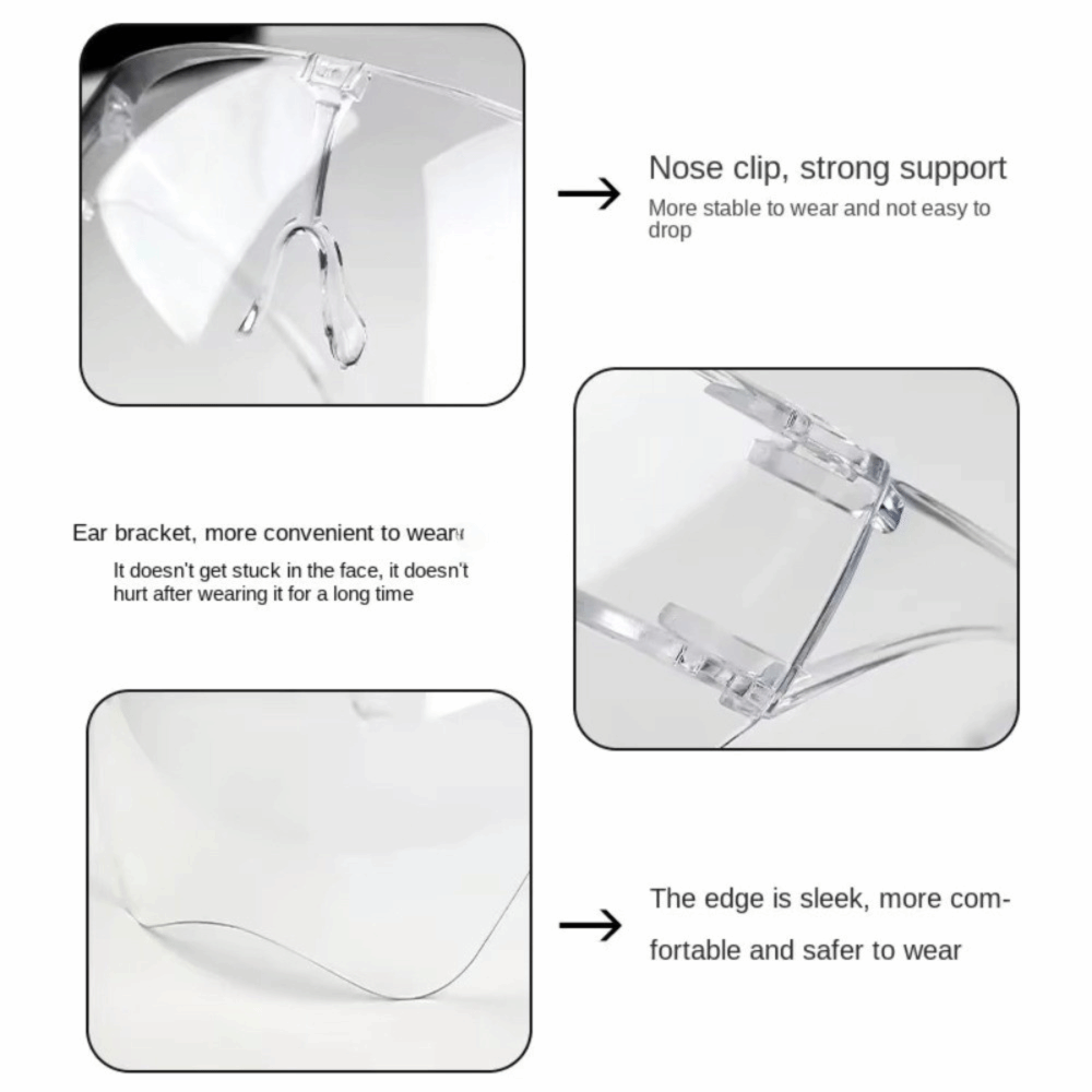 Anti Fog Full Face Mask Transp - Anti Pollution Mask avis et prix