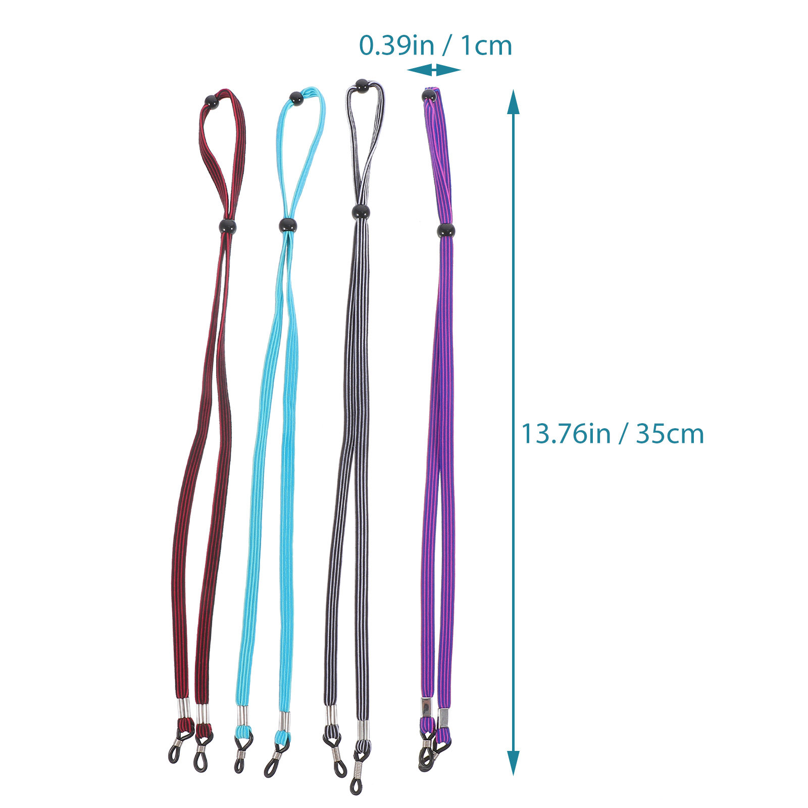 4Pcs Sports Glasses Chains Ela - Mask Lanyard Adjustable avis et prix