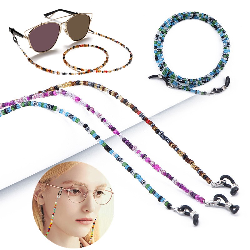 Crystal Glasses Chain For Wome - Mask Chain Holder avis et prix