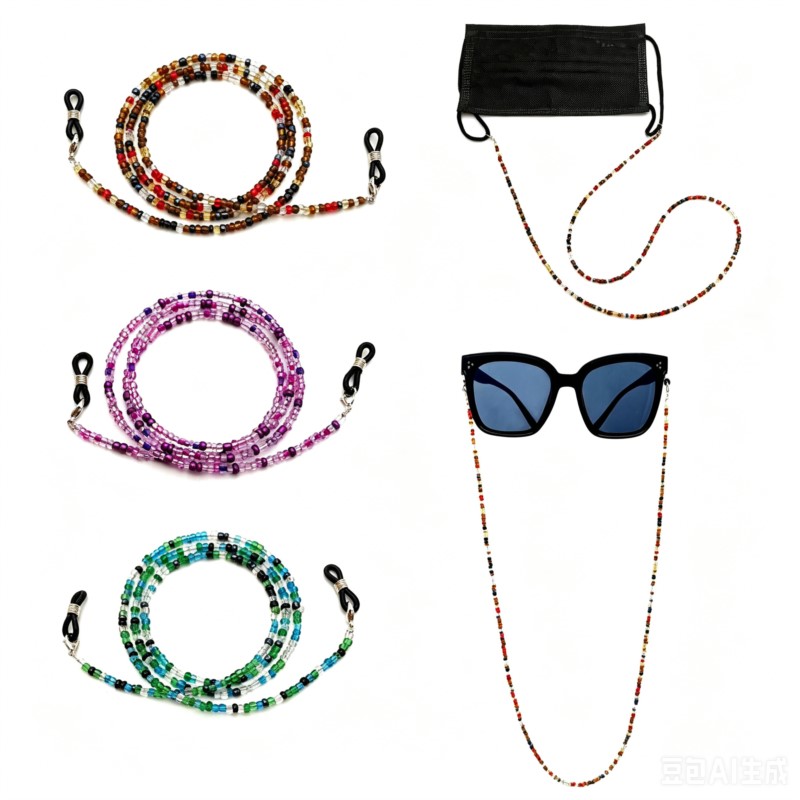 Crystal Glasses Chain For Wome - Mask Chain Holder avis et prix