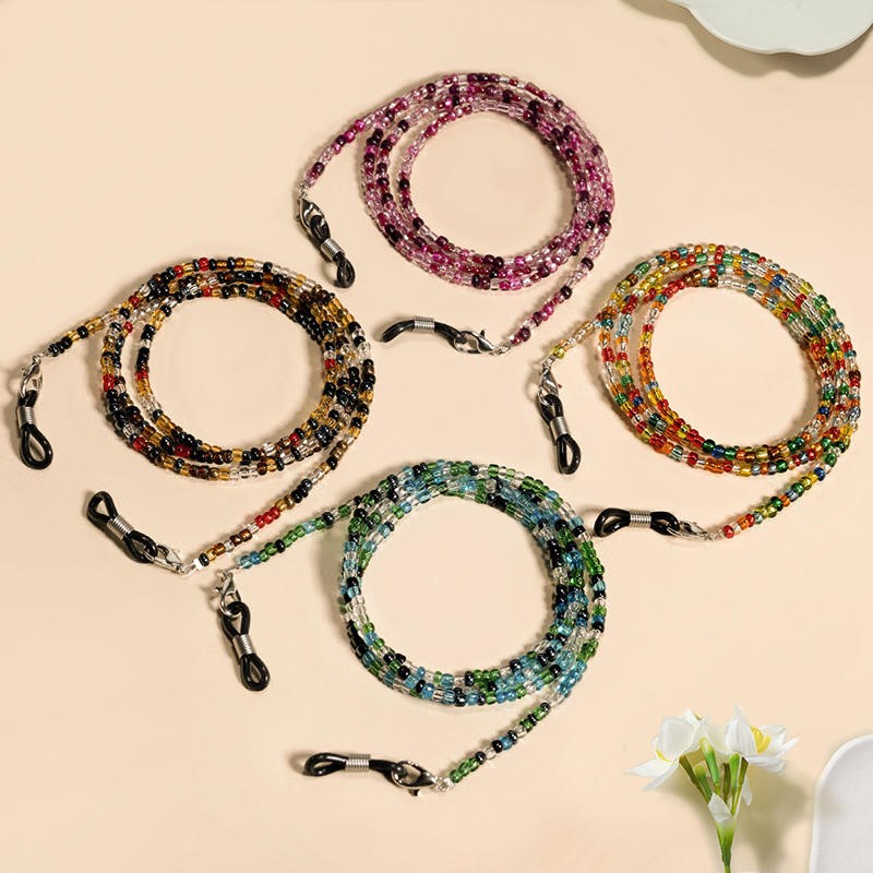 Crystal Glasses Chain For Wome - Mask Chain Holder avis et prix