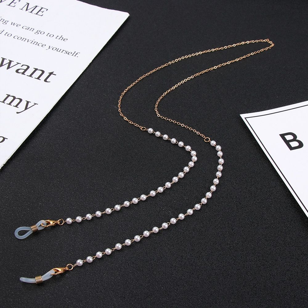 Fashion Flower Beads Eyeglass  - Mask Chain Holder avis et prix