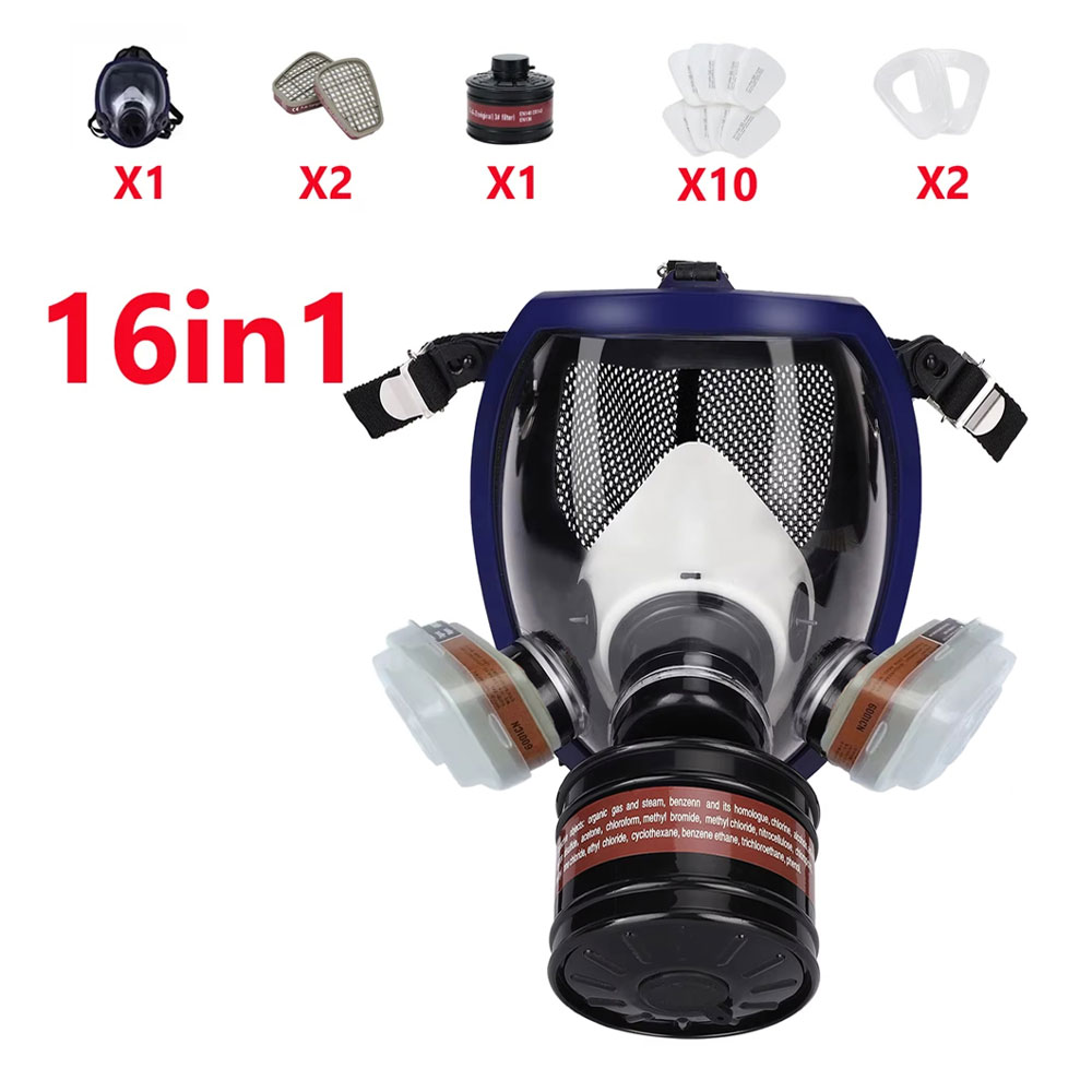 Full face respirator Gas Mask  - Dust Mask Construction avis et prix