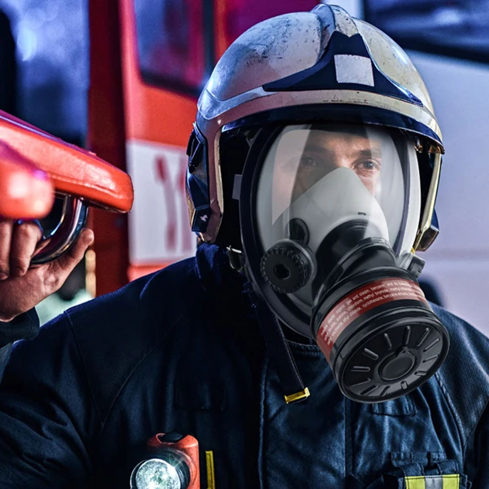 Full face respirator Gas Mask  - Dust Mask Construction avis et prix