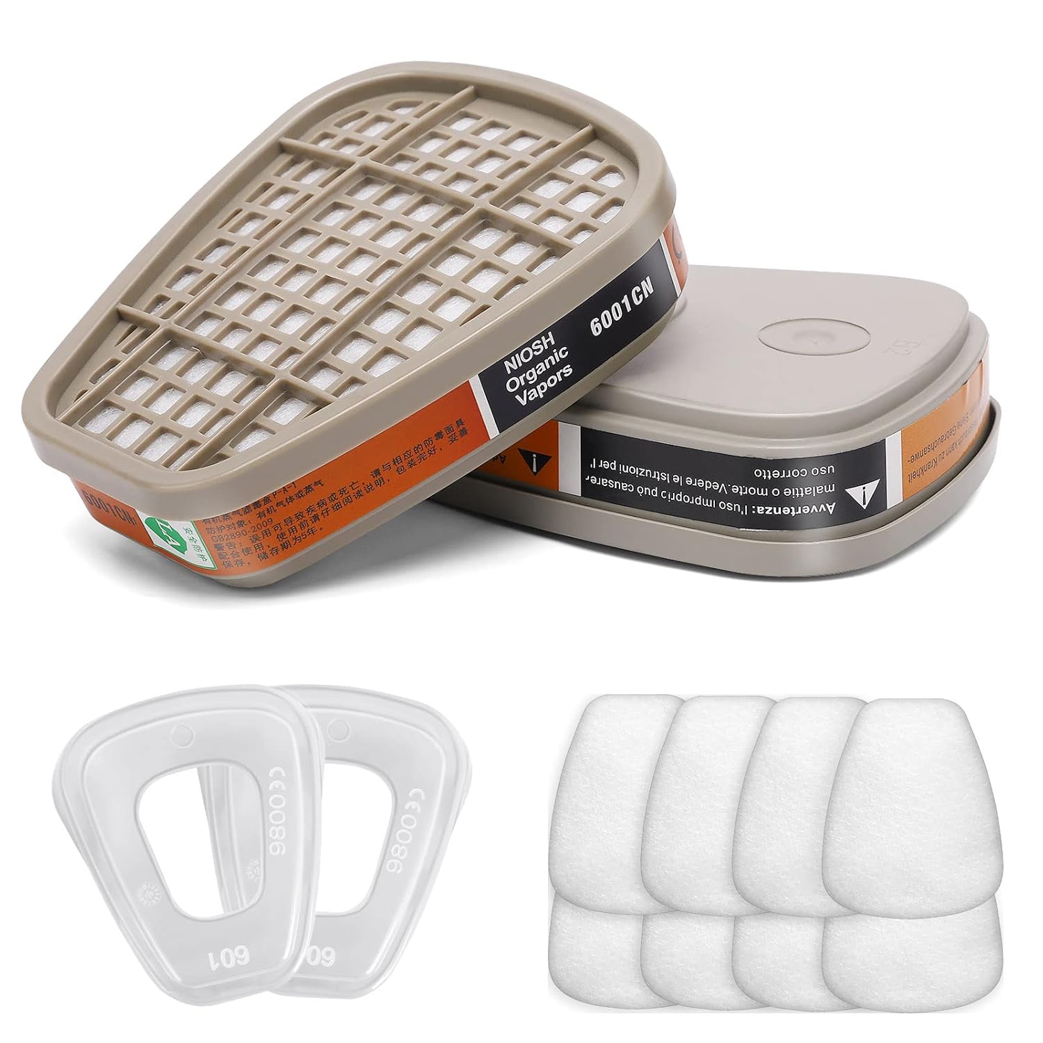 6001 Activated Carbon Cartridg - Dust Mask Construction avis et prix