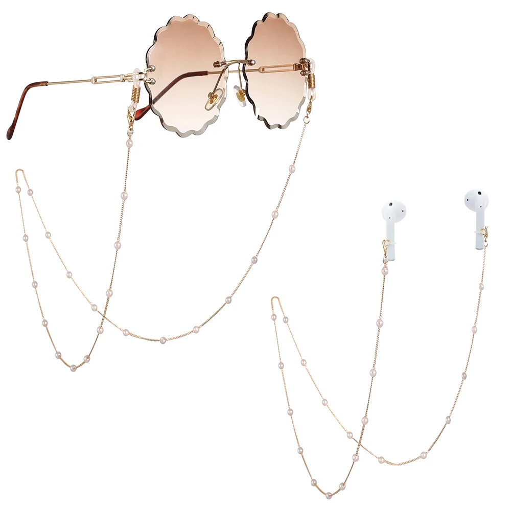 Crystal Beaded Chain for Mask  - Mask Chain Holder avis et prix
