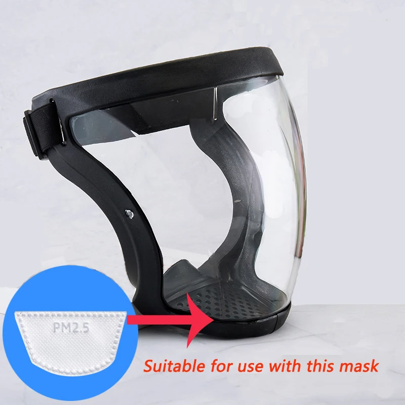 Full Face Shield Windproof Ant - Anti Pollution Mask avis et prix
