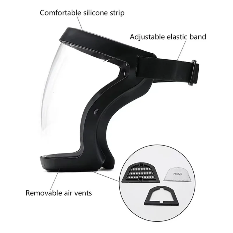 Full Face Shield Windproof Ant - Anti Pollution Mask avis et prix