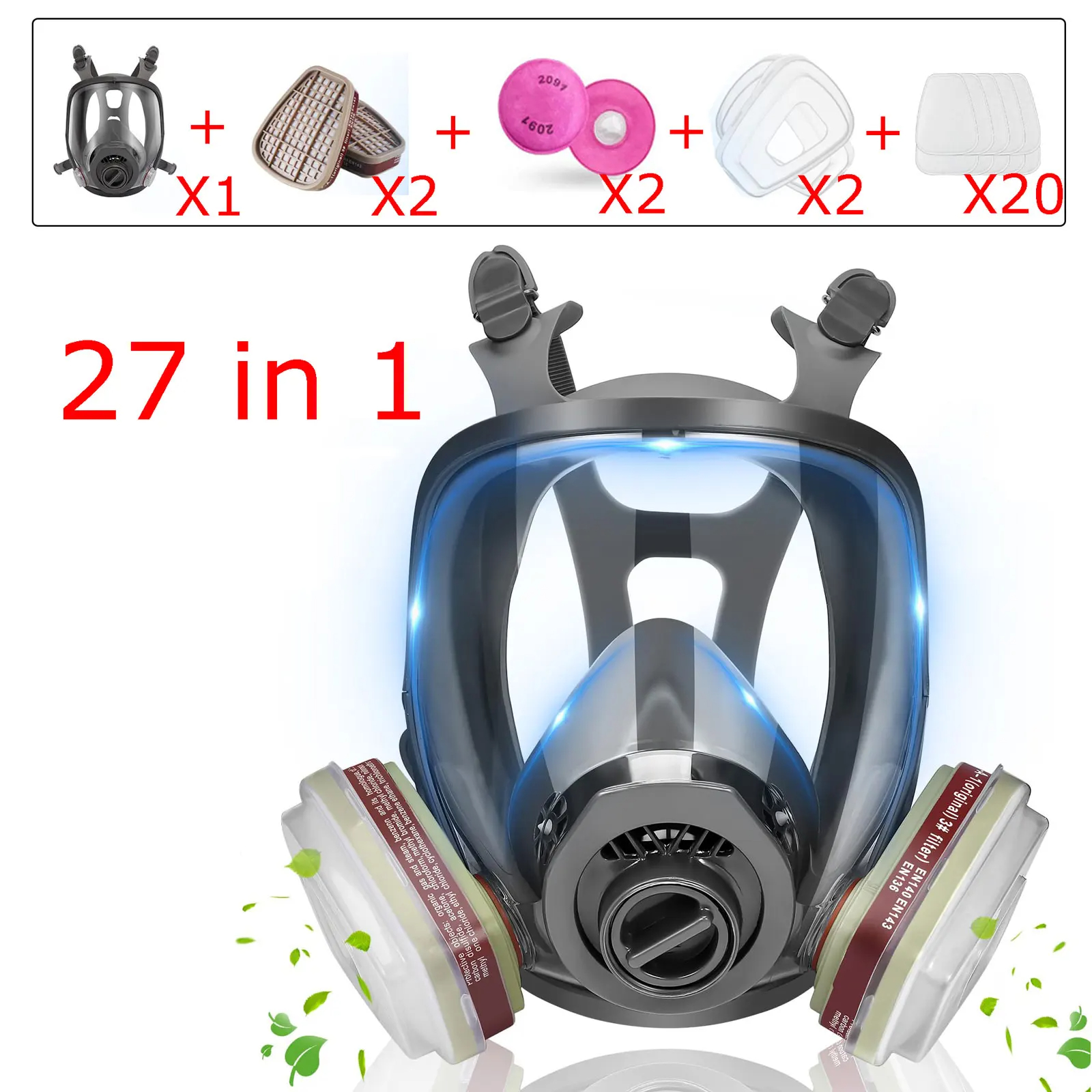 Full Face Gas Masks Survival C - Dust Mask Construction avis et prix