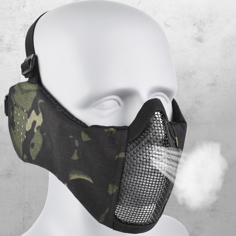 Hunting Foldable Mesh Mask Wit - Respirator Half Face avis et prix