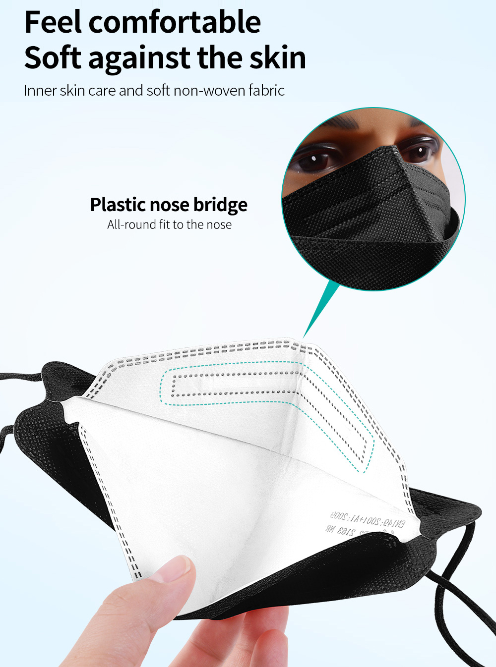 fpp2 CE Protective maske anti  - Disposable Surgical Mask avis et prix
