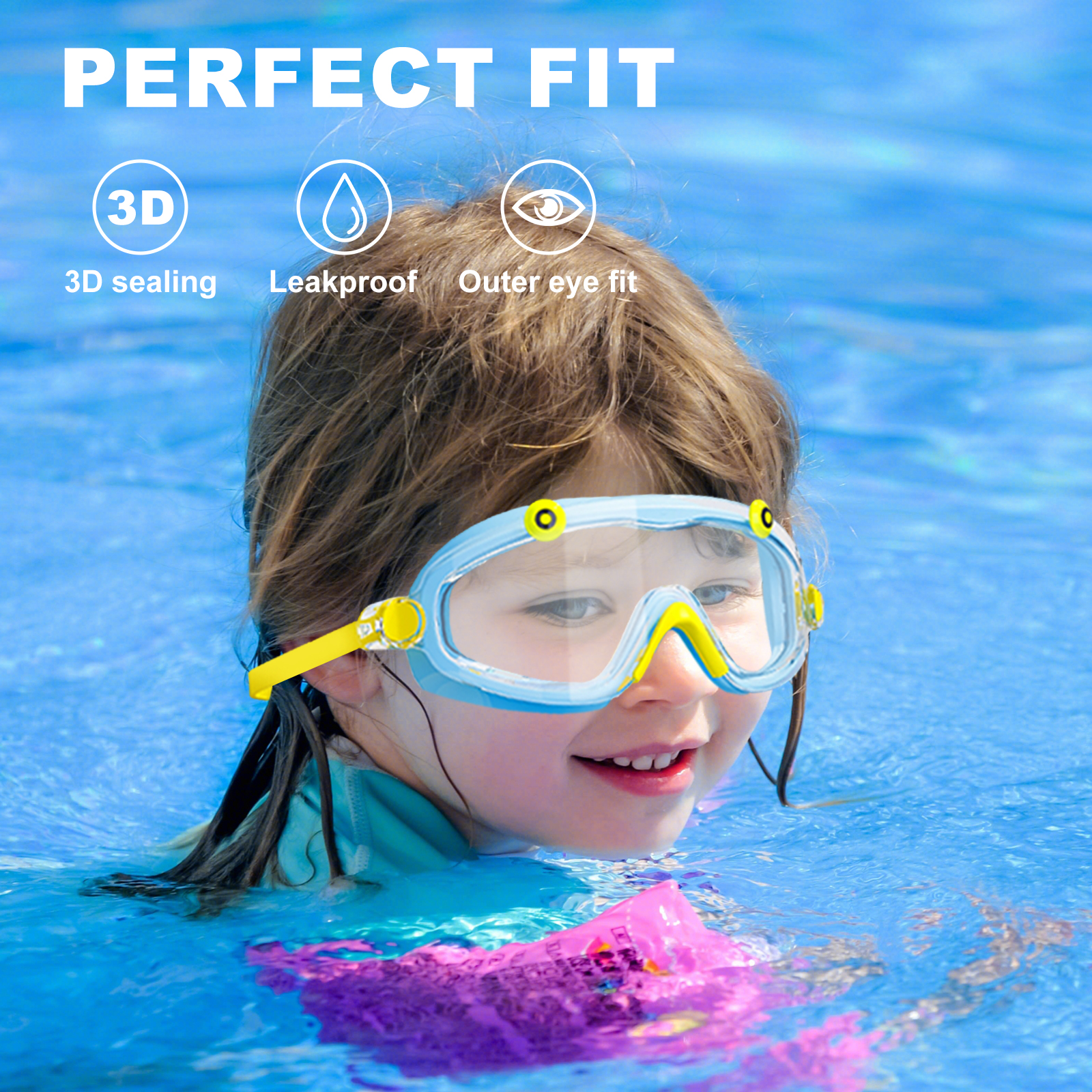 Kids Swim Goggles Boys Girls A - Anti Pollution Mask avis et prix