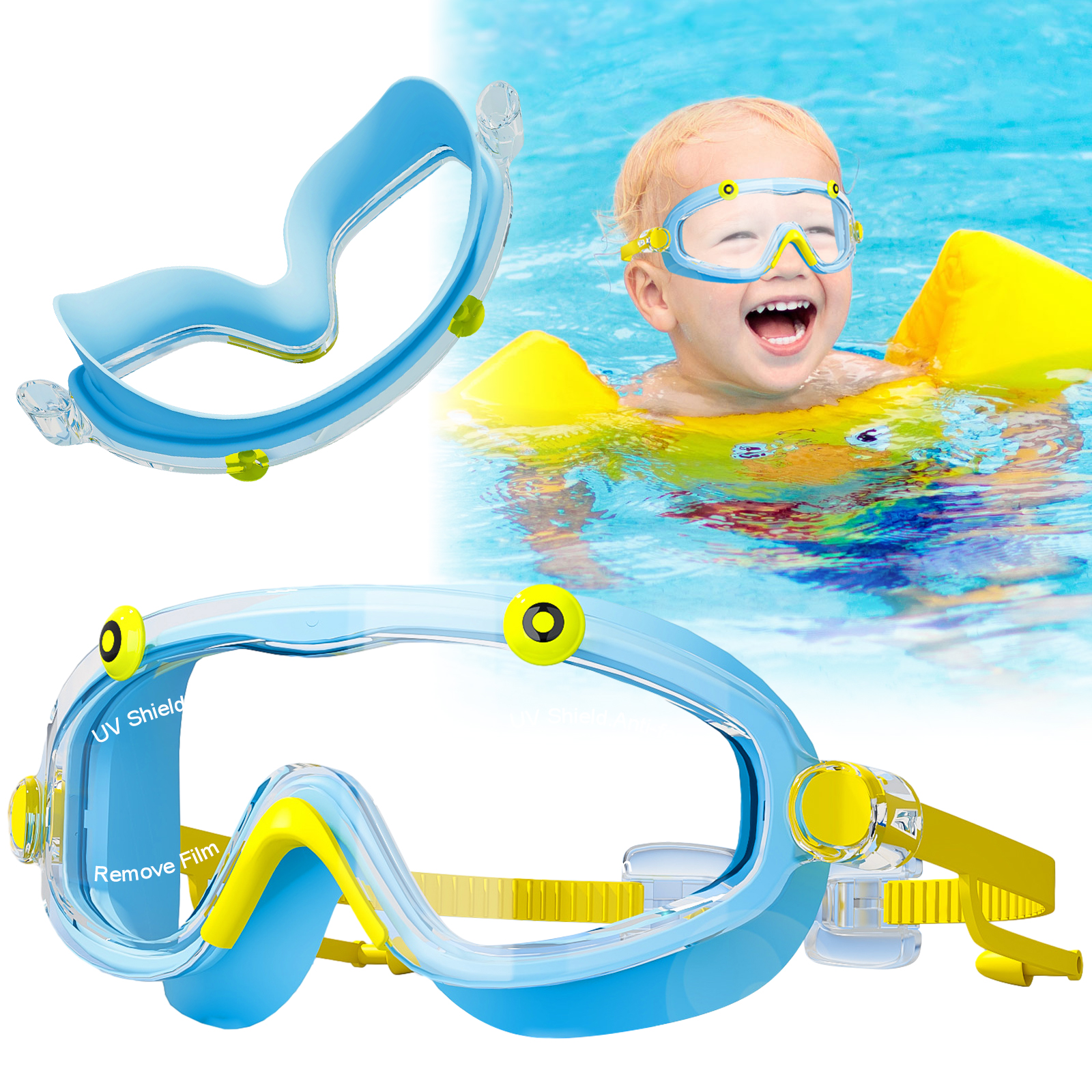 Kids Swim Goggles Boys Girls A - Anti Pollution Mask avis et prix