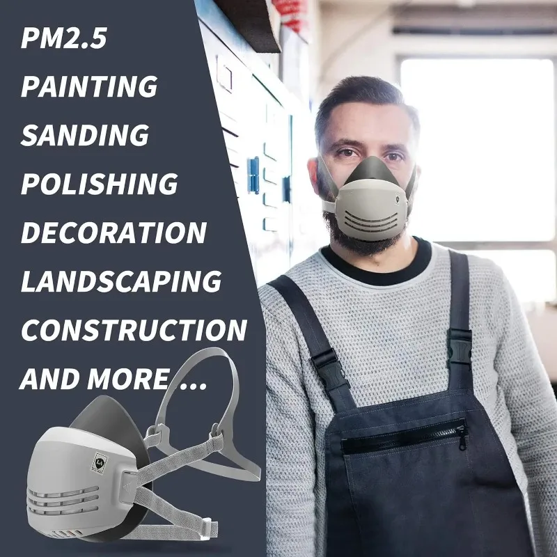 Dust Mask +20pcs Filter Cotton - Dust Mask Construction avis et prix
