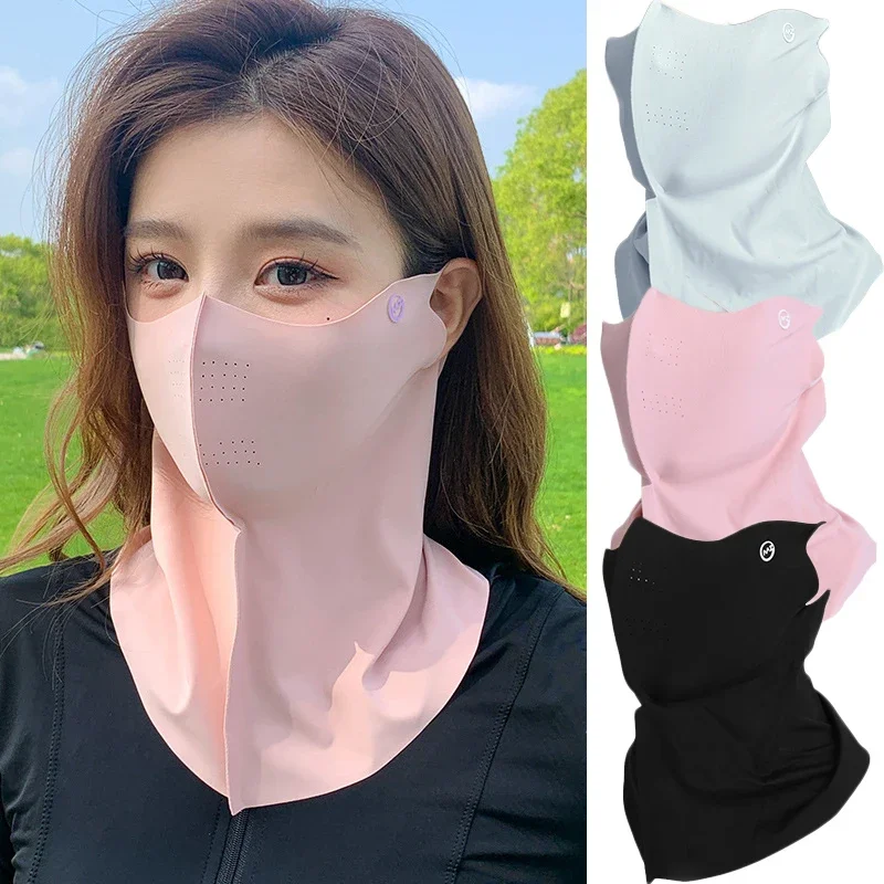 UV Protection Ice Silk Face Ma - Sports Mask Breathable avis et prix