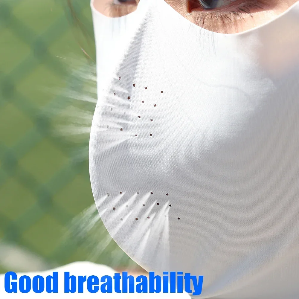 UV Protection Ice Silk Face Ma - Sports Mask Breathable avis et prix