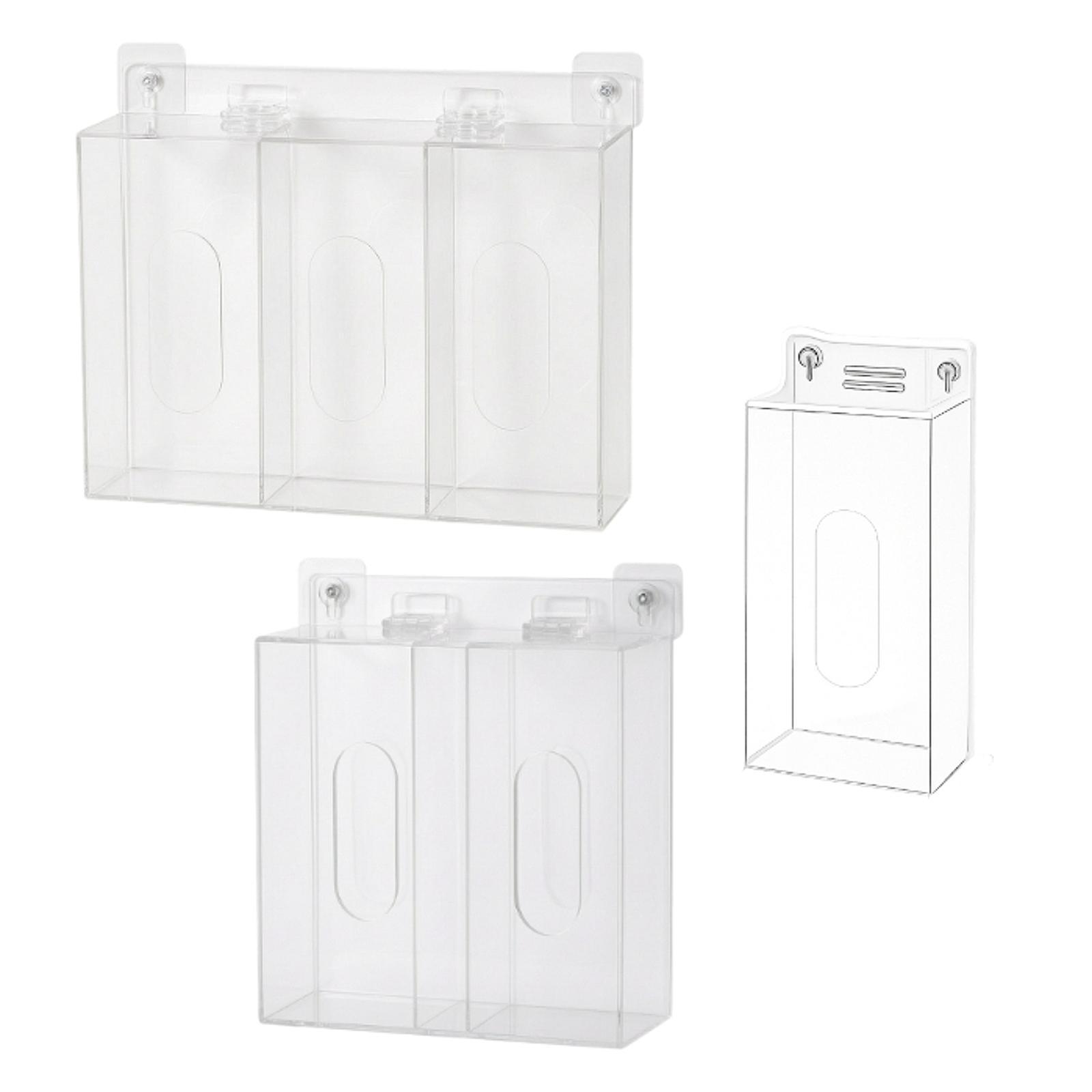 Space Saving Acrylic Glove Box - Face Mask Storage Box avis et prix