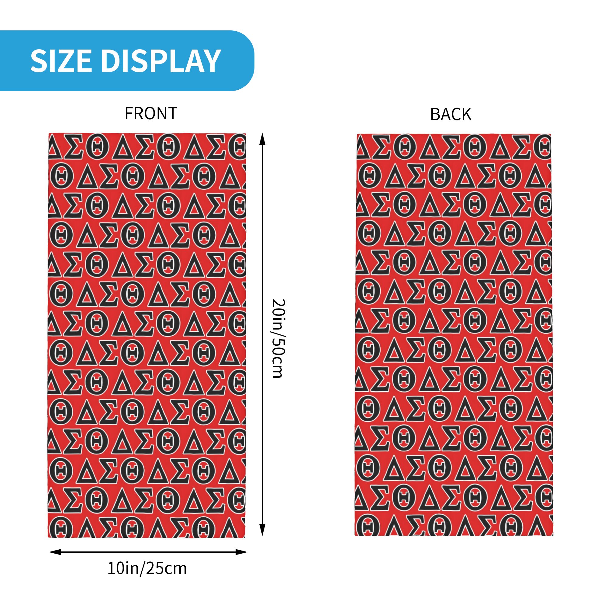 Custom Delta'ES Sigma'ES Theta - Neck Gaiter Face Cover avis et prix