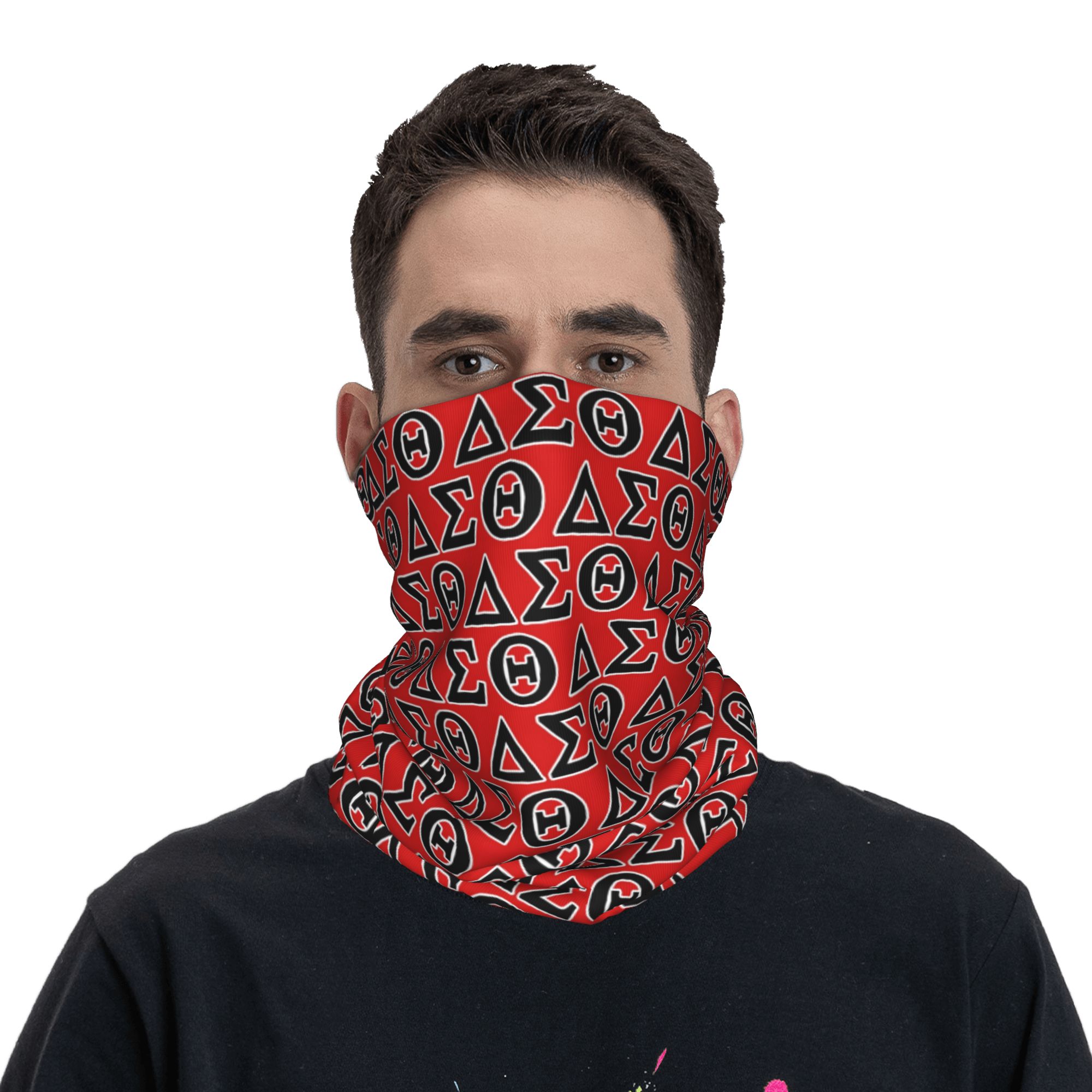 Custom Delta'ES Sigma'ES Theta - Neck Gaiter Face Cover avis et prix