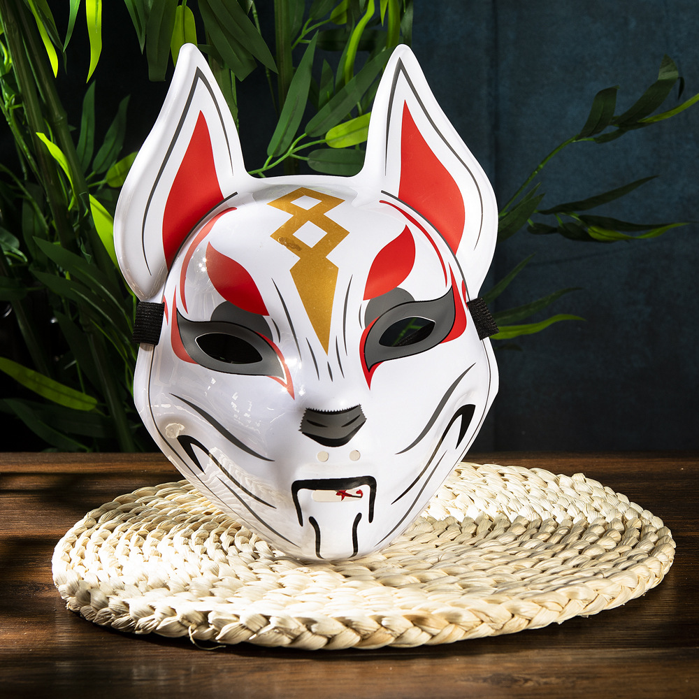 Fox Mask Japanese Cosplay Mask - Respirator Half Face avis et prix