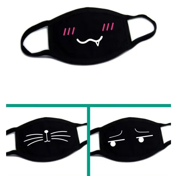 Black Cotton Mask Unisex Winte - Respirator Half Face avis et prix