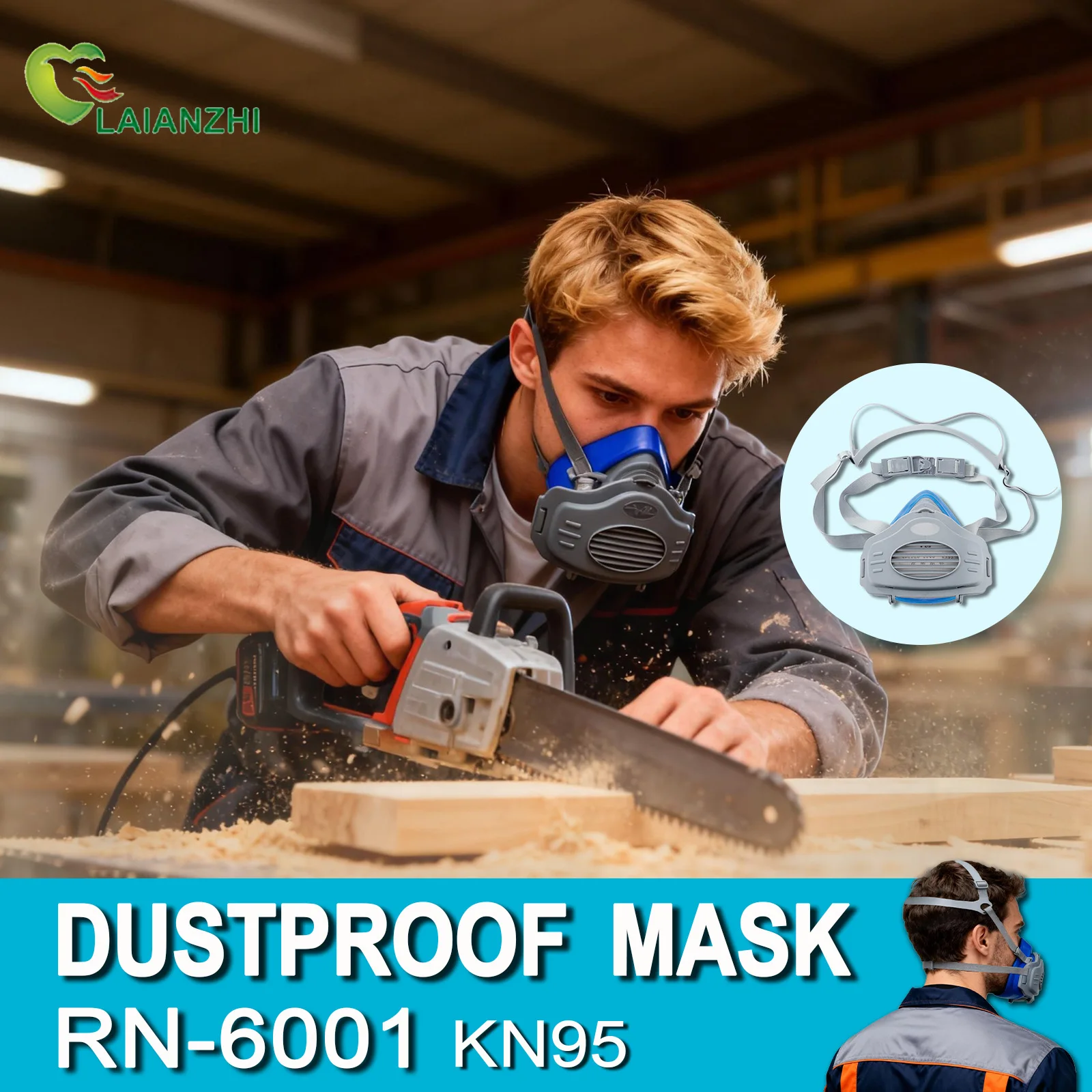 LAIANZHI Dust proof silicone m - Dust Mask Construction avis et prix