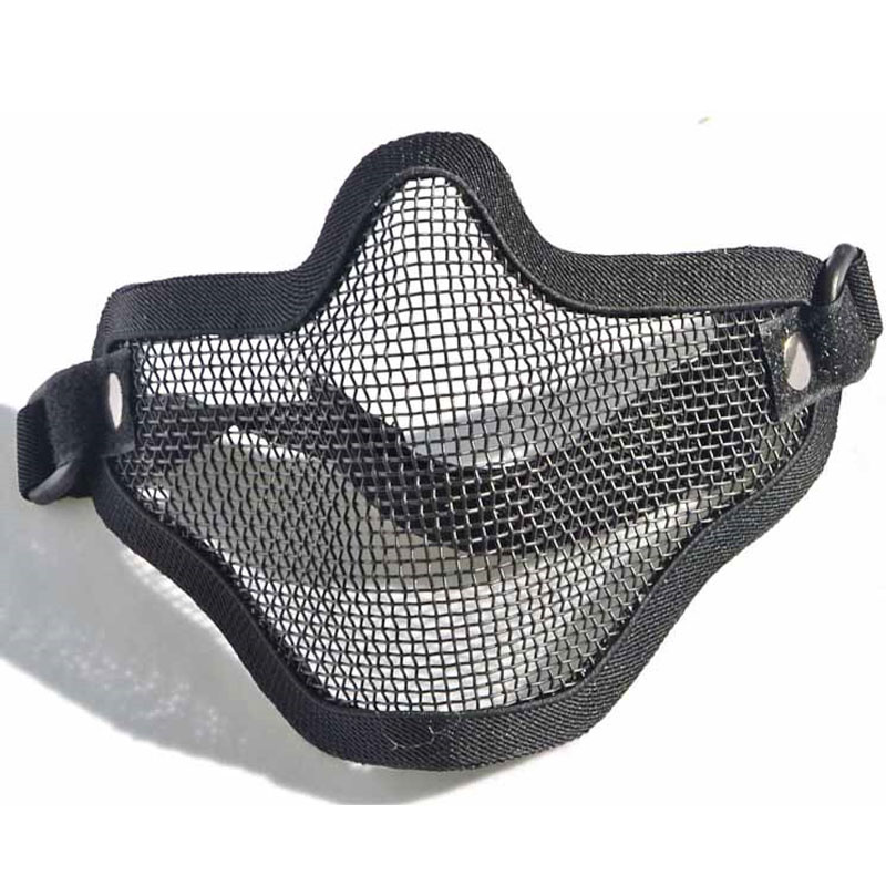 Tactical Metal Steel Wire Half - Respirator Half Face avis et prix