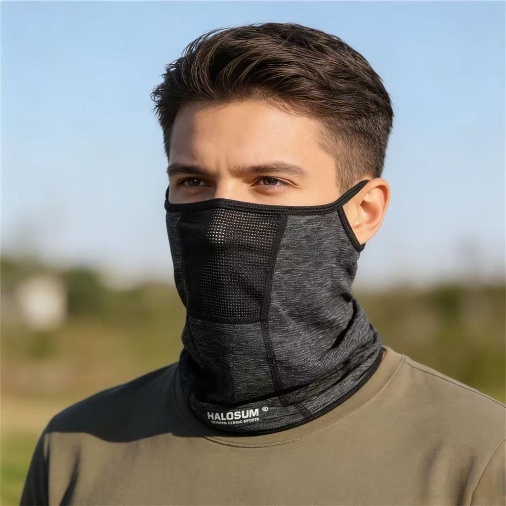 Ice Silk Breathable Mesh Face  - Sports Mask Breathable avis et prix